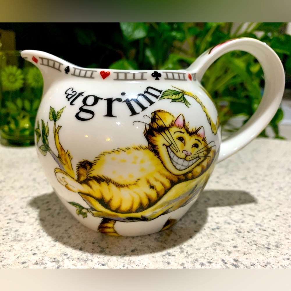 Cardew Alice in Wonderland Cheshire Cat Creamer EUC